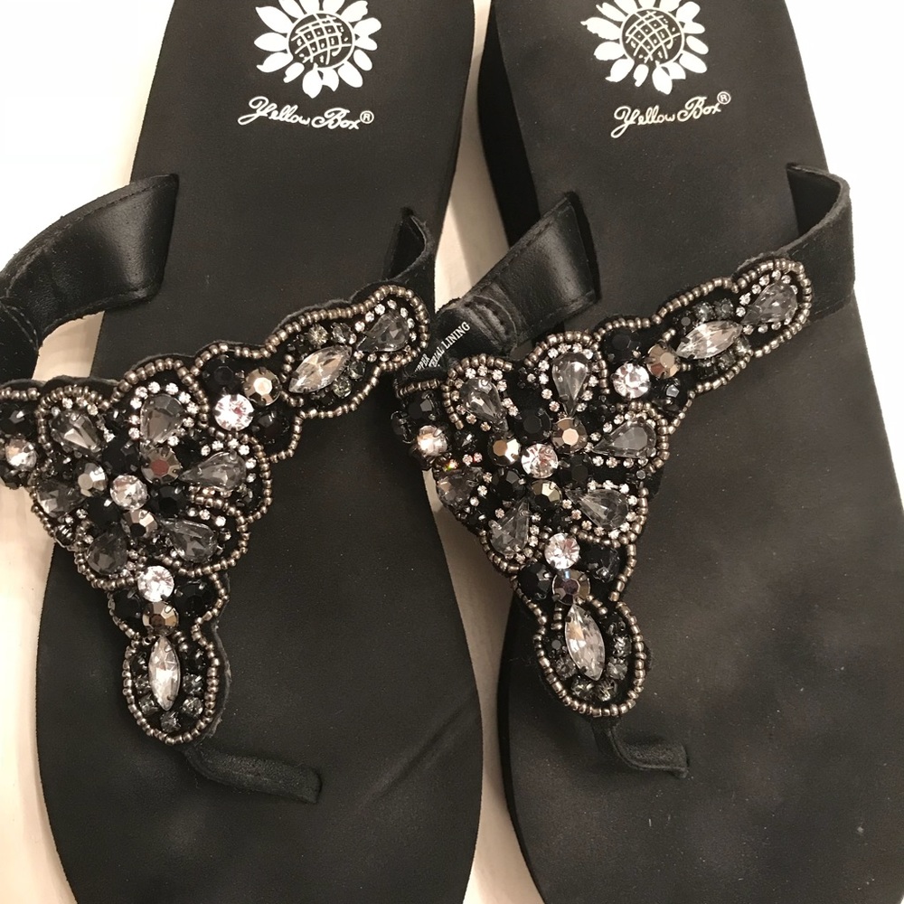 Yellow Box Sandals